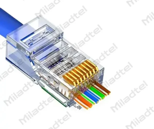 سرسوکت شبکه میانگذر cat6 utp pks